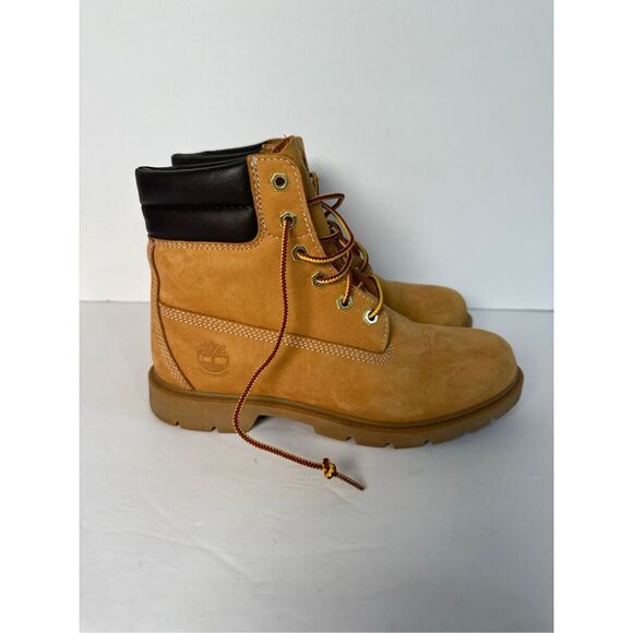 Timberland Ortholite Women's Boots Linden Woods 6in Waterproof A161G work leathe - Picture 5 of 11